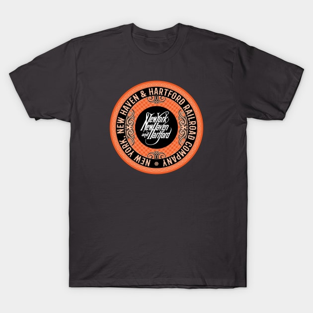 New York, New Haven and Hartford Railroad - NH T-Shirt by Railroad 18XX Designs
